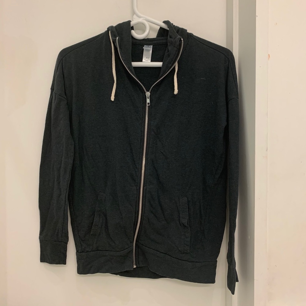 Navy light weight hoodie